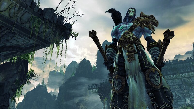 Blue-skinned Warrior with Crow