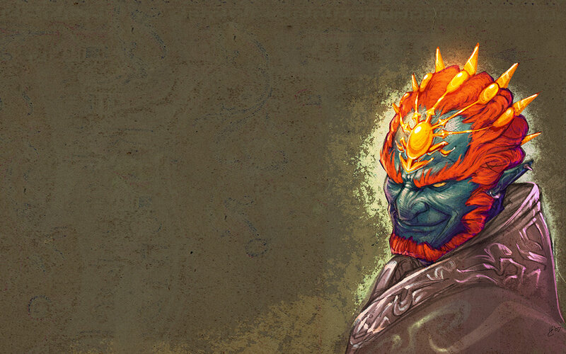 blue-skinned warrior with fiery crown
