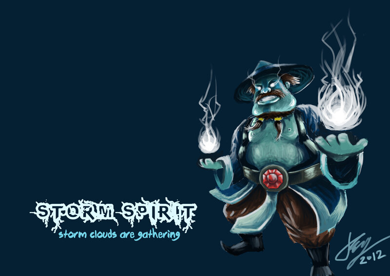 Blue-skinned Wizard