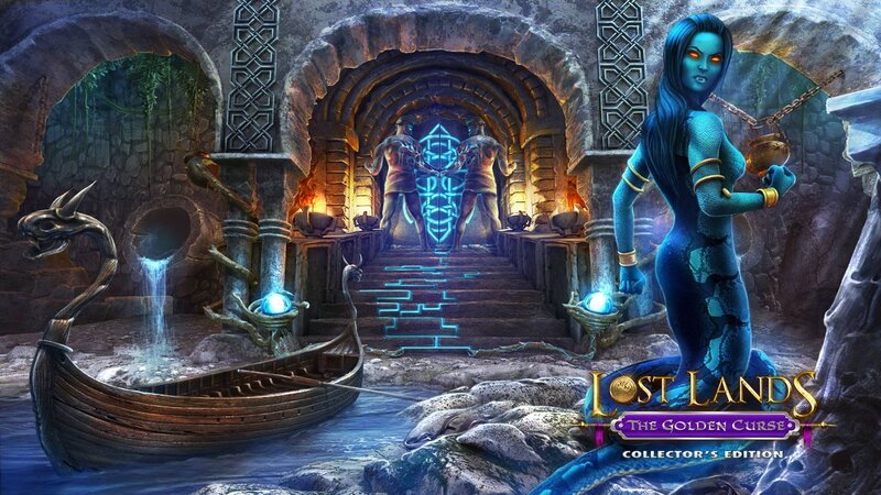 Blue-skinned Woman in Cave