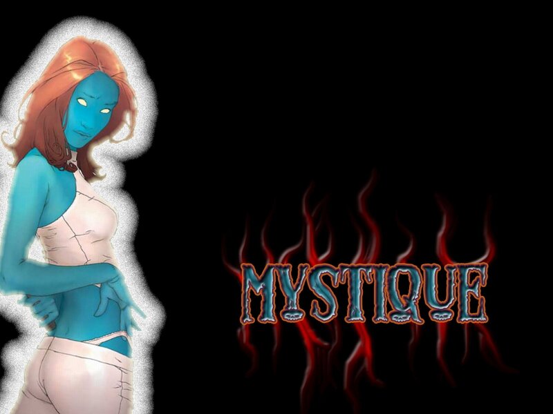 Blue-skinned Woman