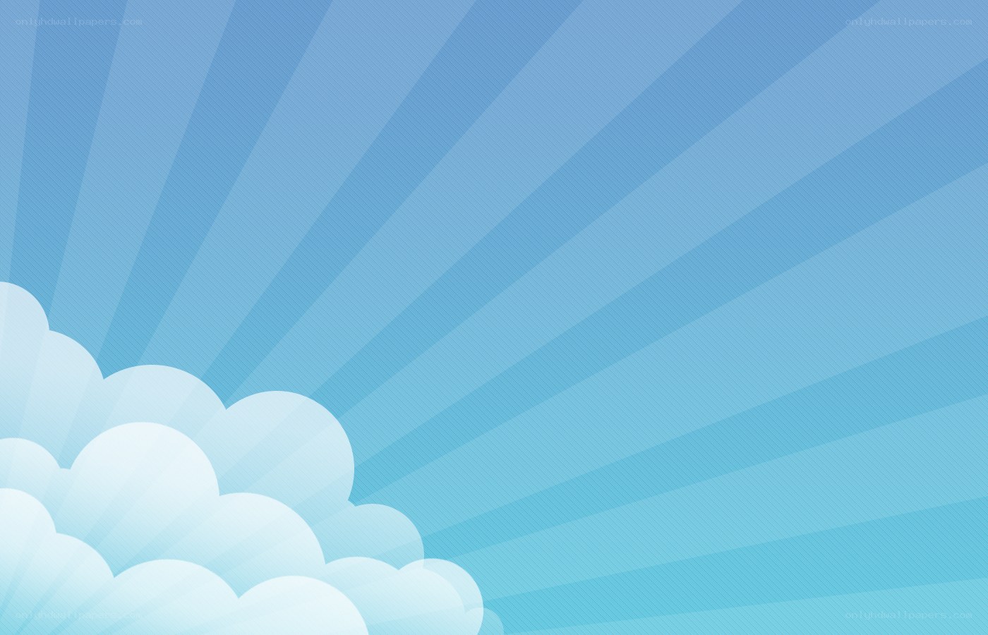 blue sky with clouds