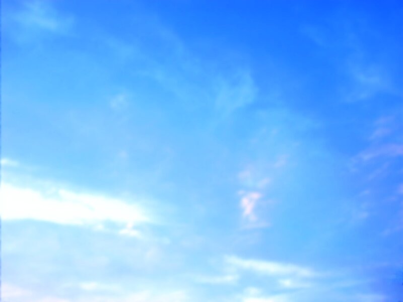 blue sky with clouds