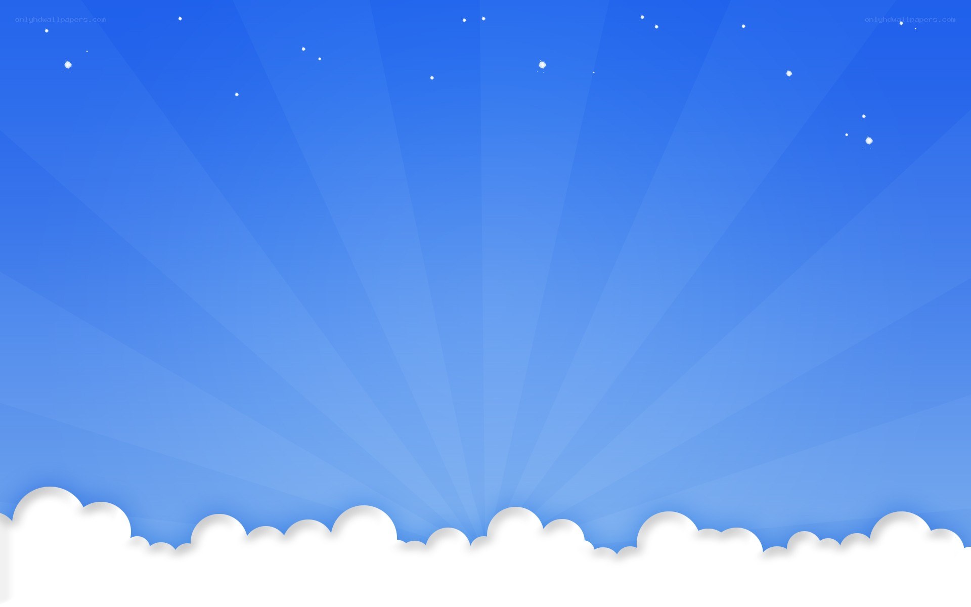 blue sky with clouds