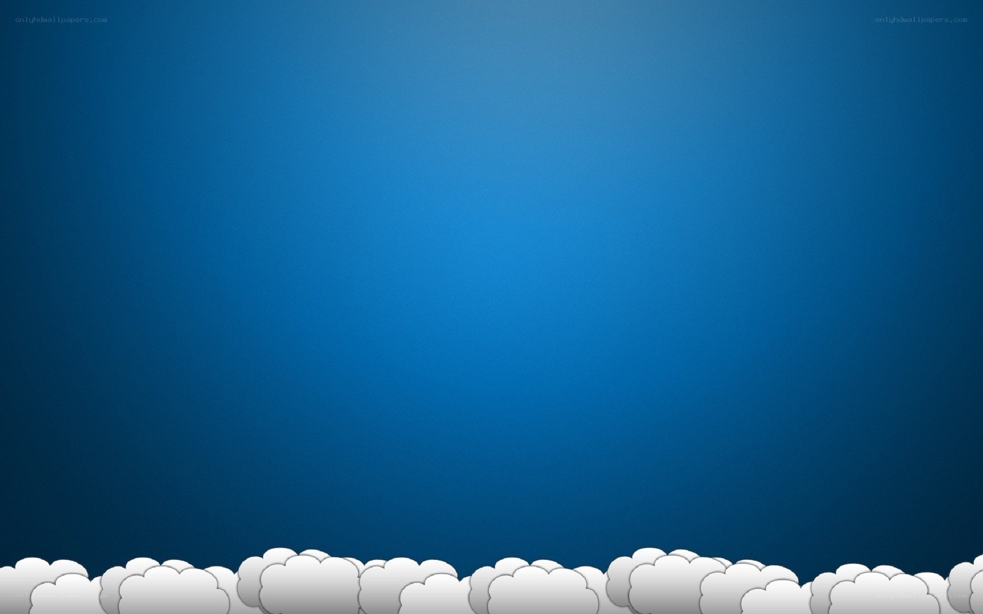 blue sky with clouds