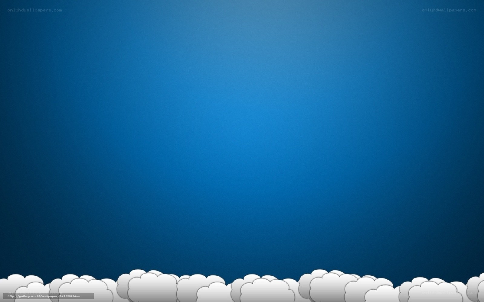 blue sky with clouds
