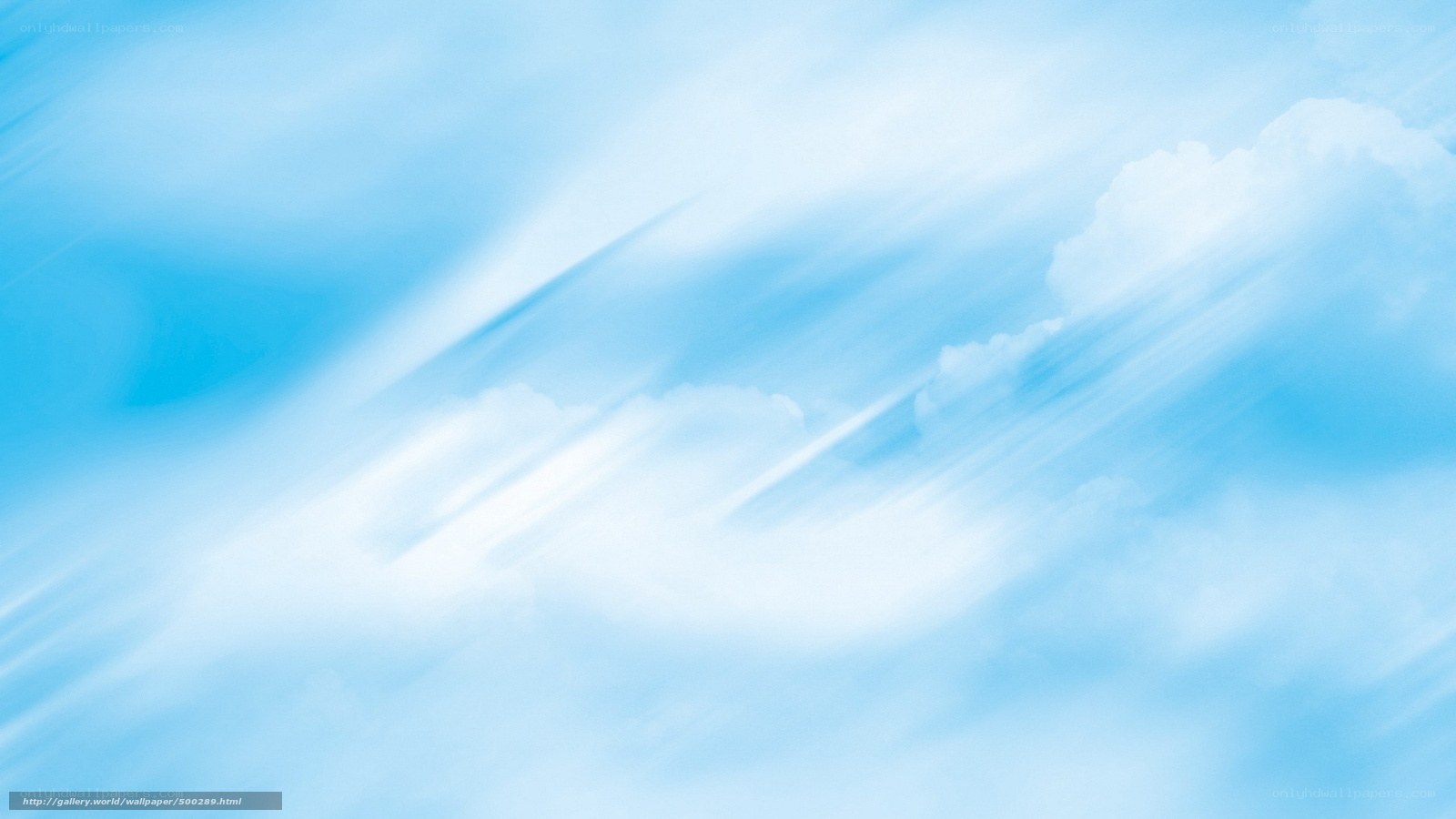 blue sky with clouds