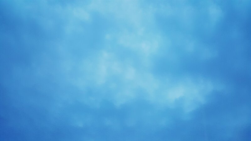 Blue Sky with Clouds — Calm, Photograph