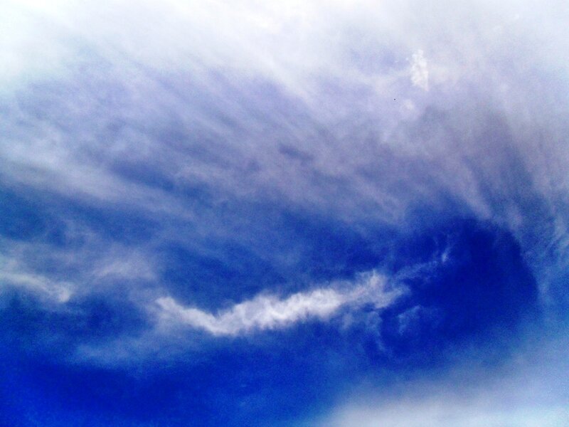 Blue Sky with Clouds — Calm