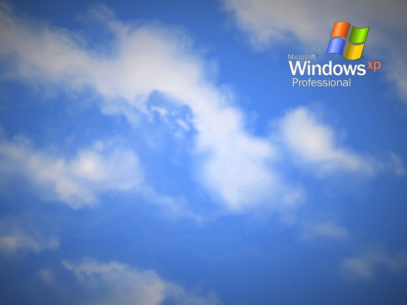 Blue Sky with Clouds — Serene, Photograph, Logo