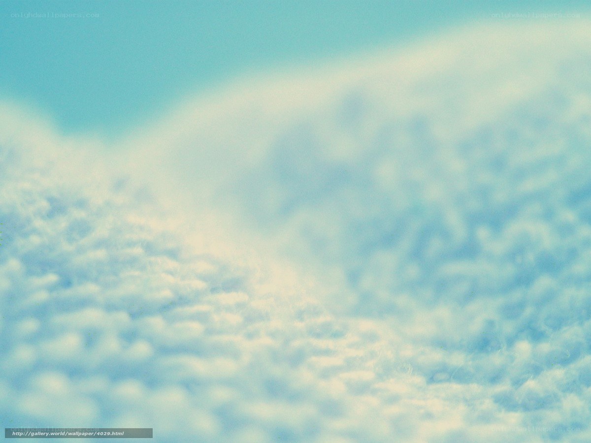 Blue sky with clouds
