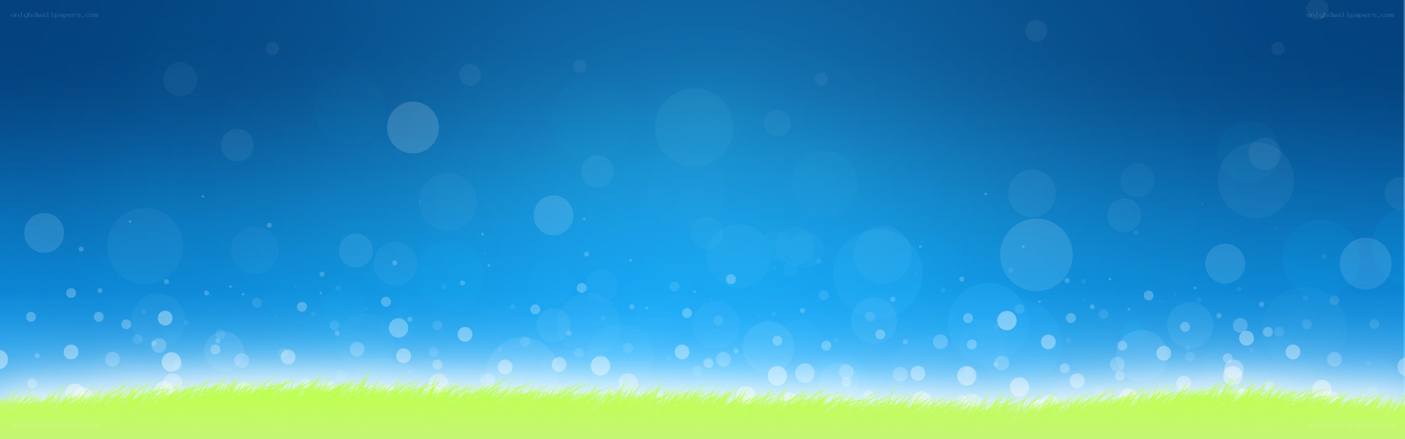 blue sky with grass