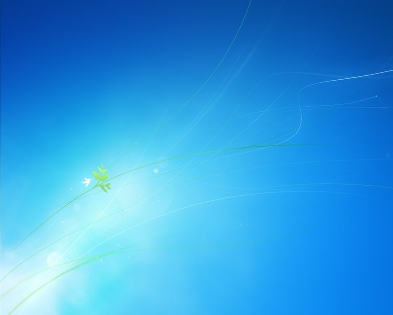 blue sky with green lines