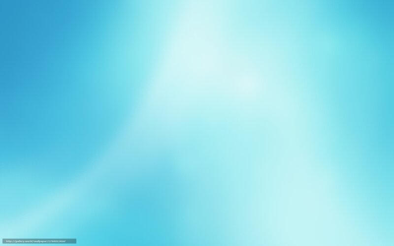 Blue Sky with Light Flare