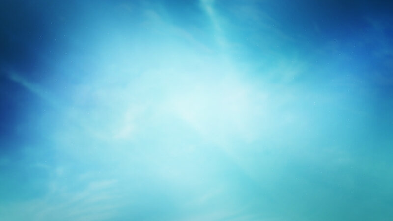 blue sky with light rays