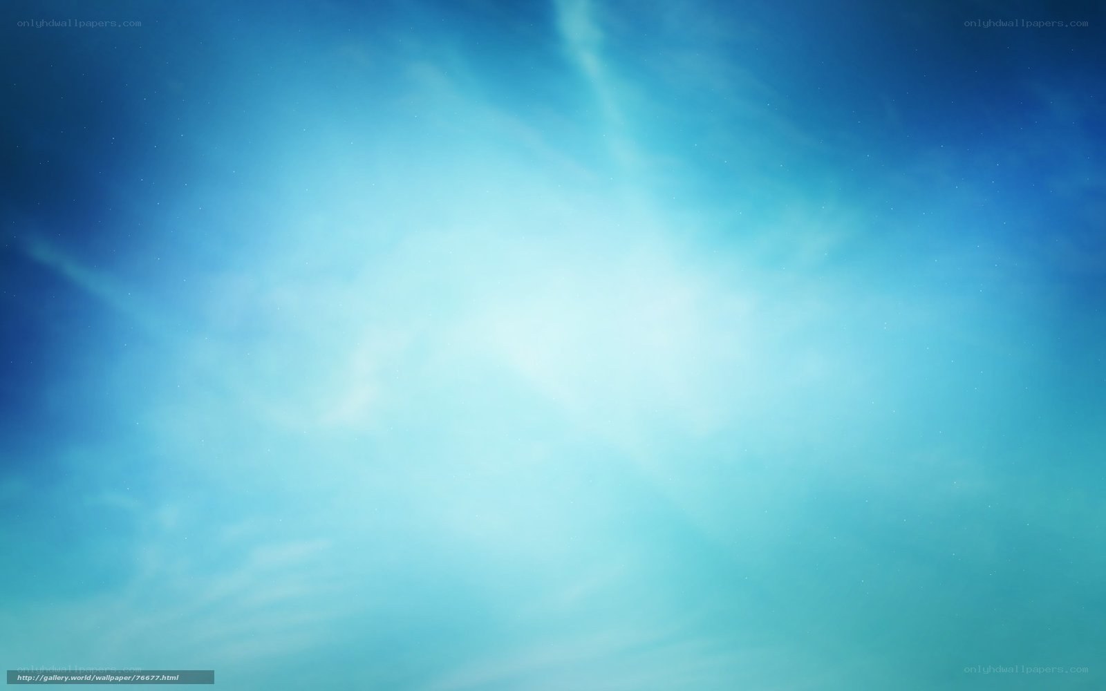 blue sky with light rays
