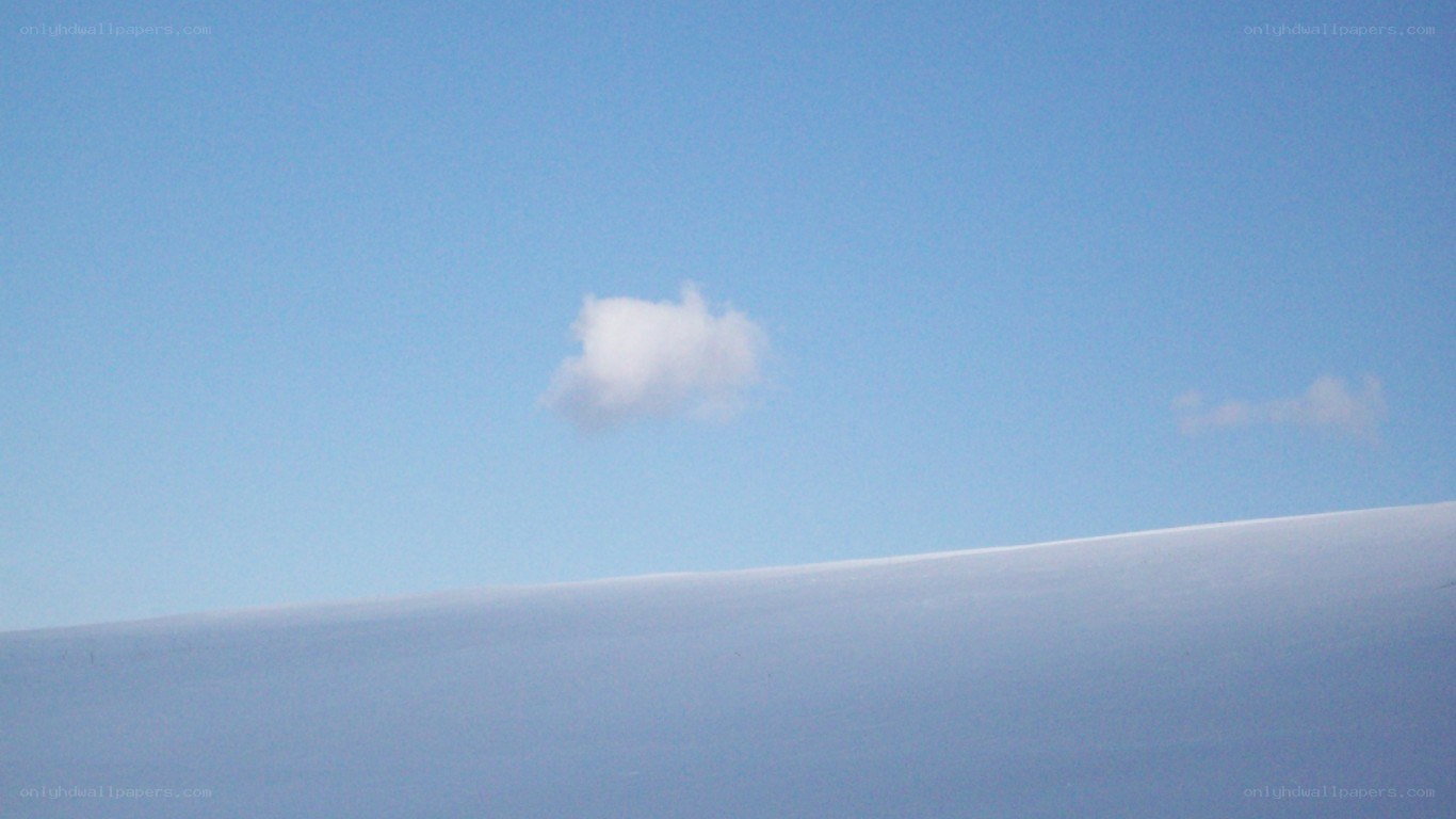 blue sky with white cloud