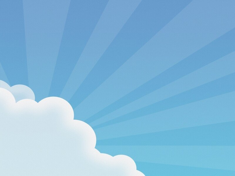 blue sky with white cloud