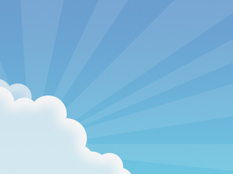 blue sky with white cloud