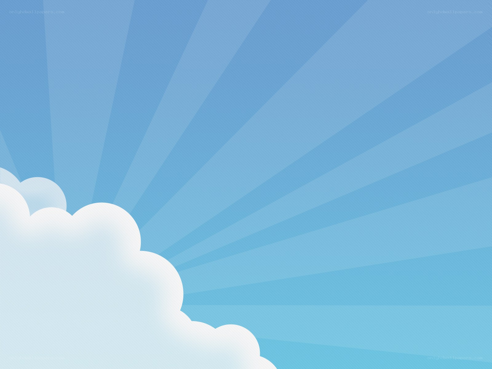 blue sky with white cloud