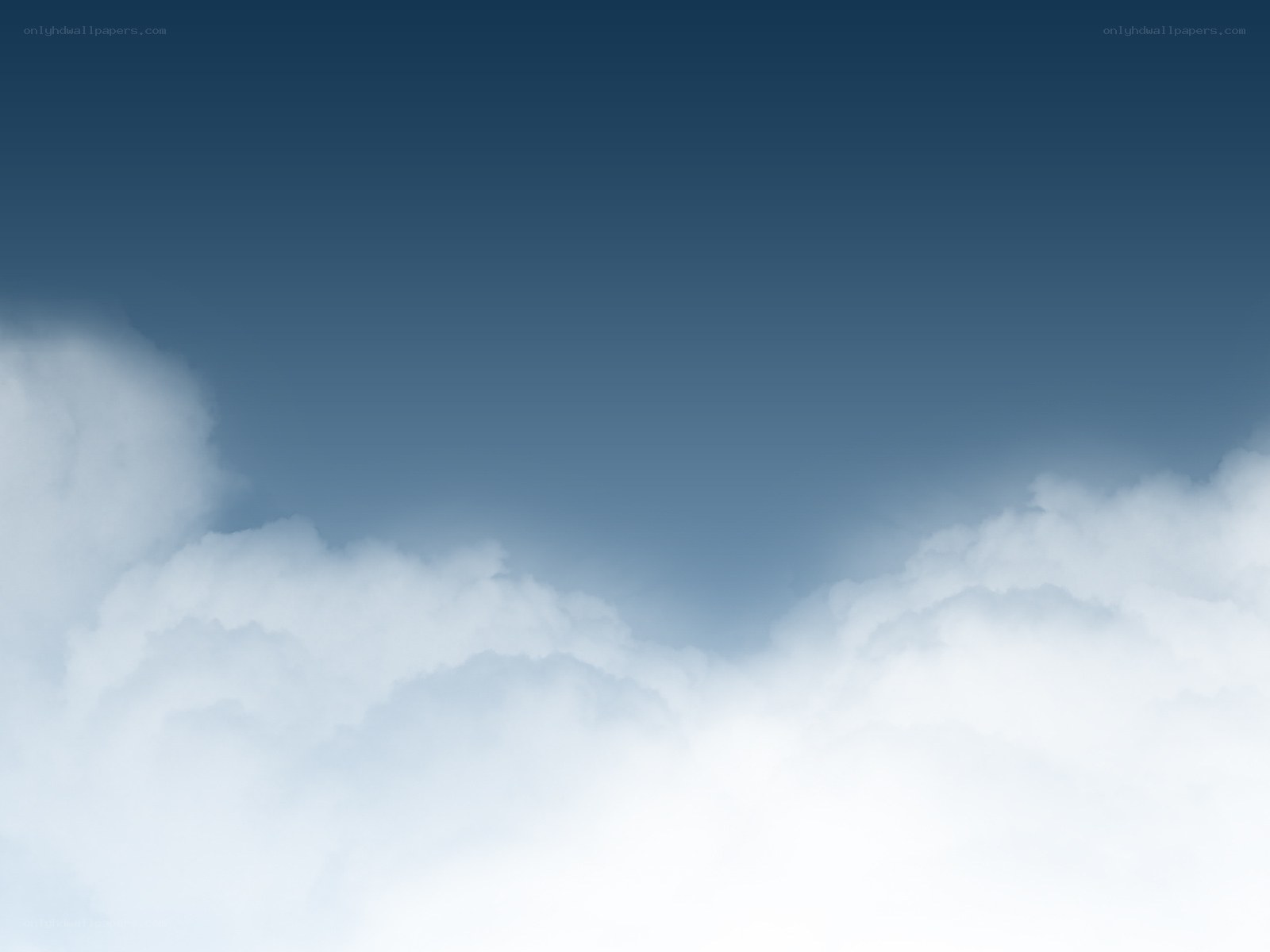 blue sky with white clouds