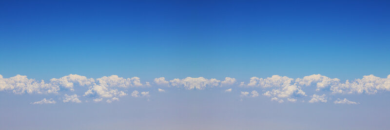 blue sky with white clouds