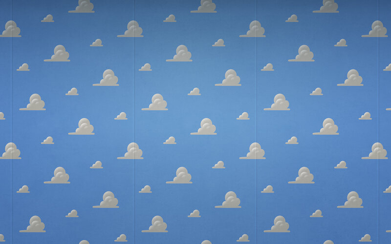 blue sky with white clouds
