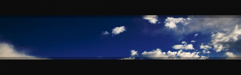 blue sky with white clouds