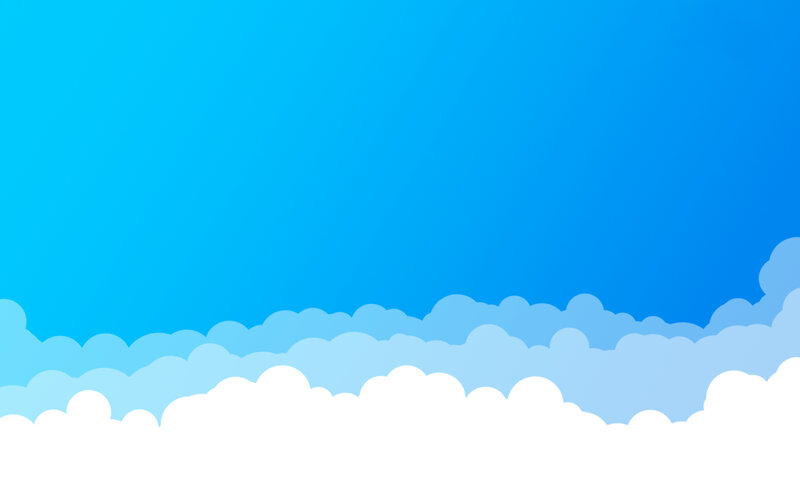 blue sky with white clouds