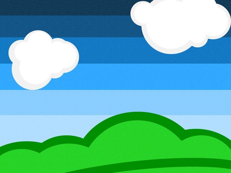 blue sky with white clouds