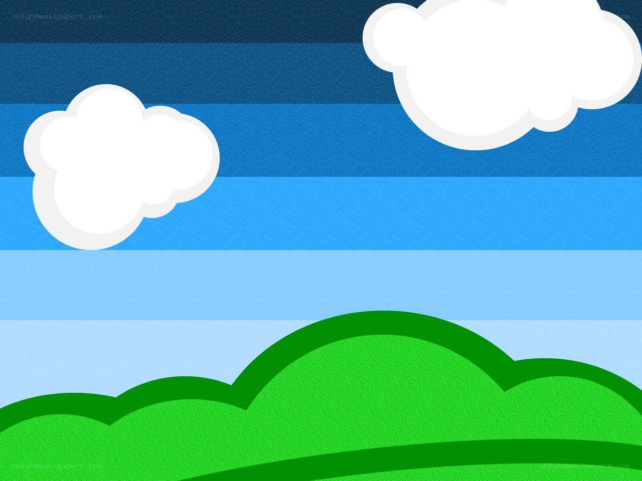 blue sky with white clouds