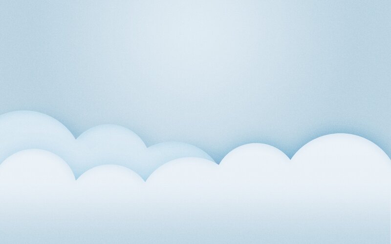 blue sky with white clouds