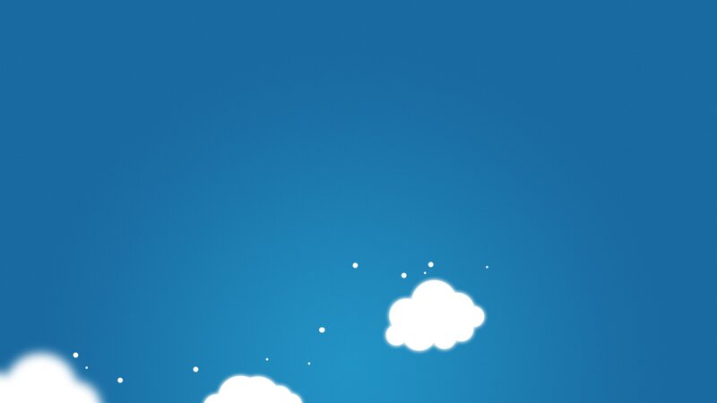 blue sky with white clouds