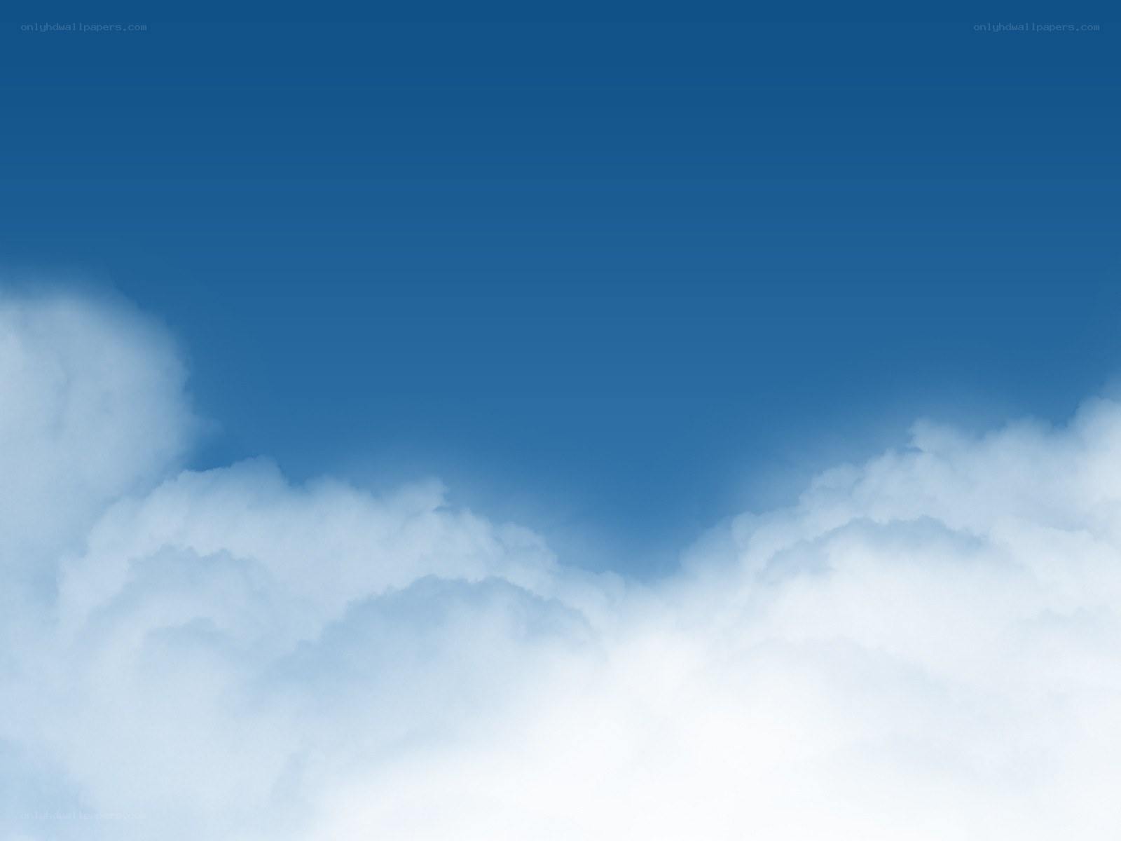 blue sky with white clouds