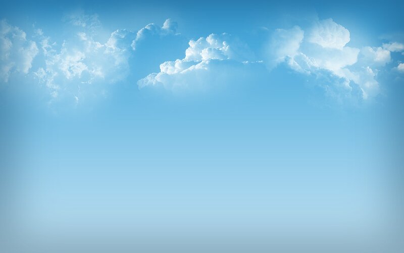 blue sky with white clouds