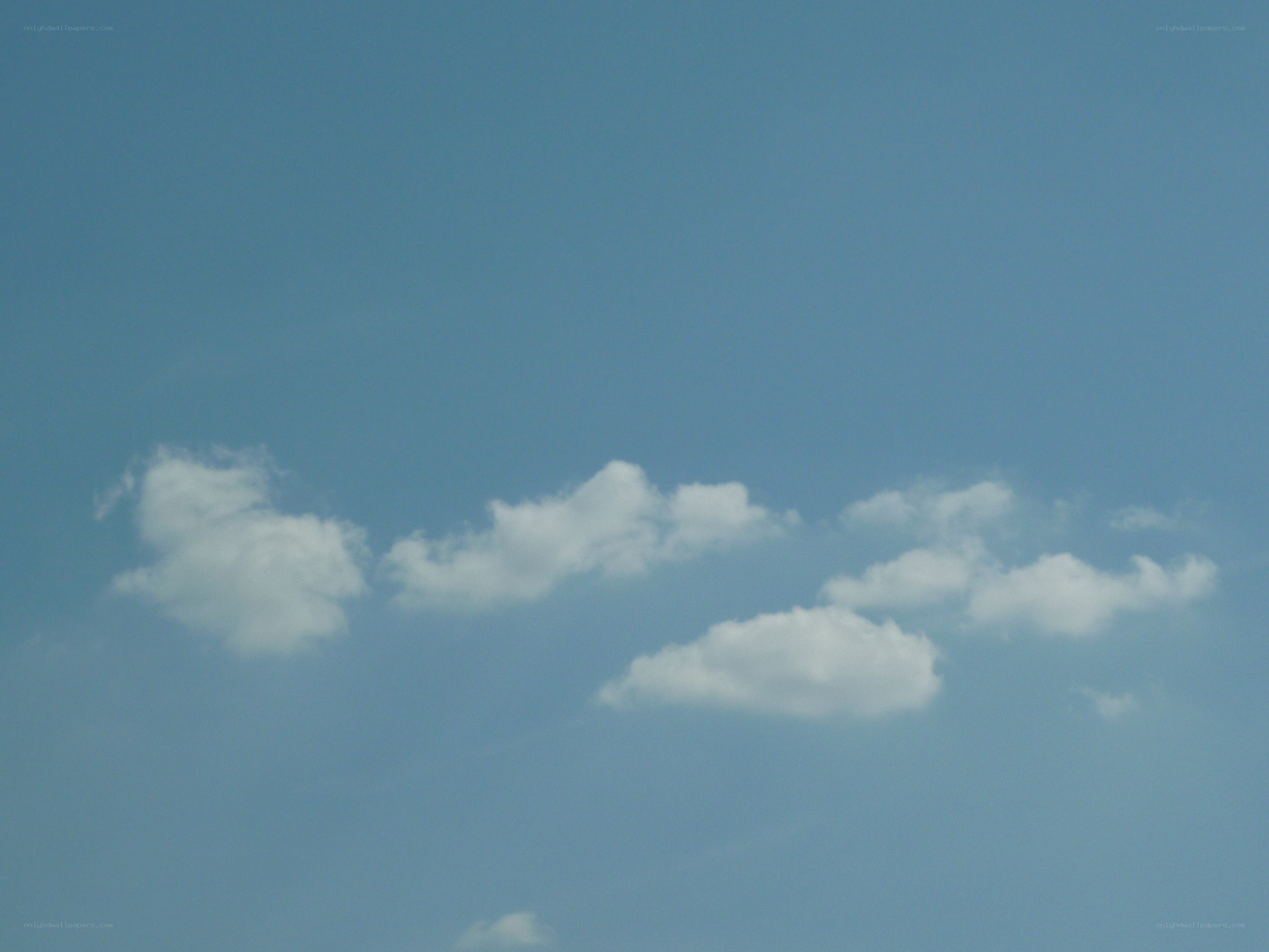 blue sky with white clouds