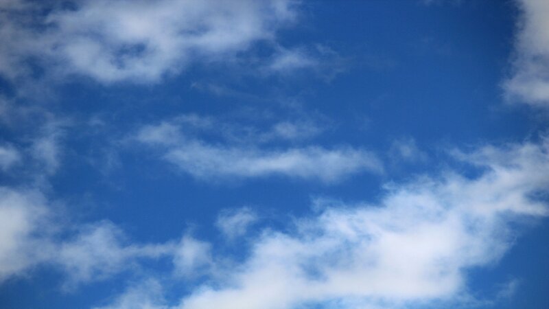 blue sky with white clouds