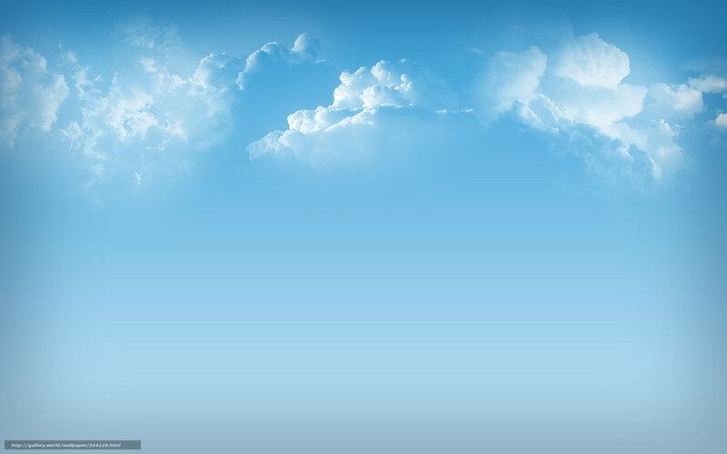 Blue sky with white clouds