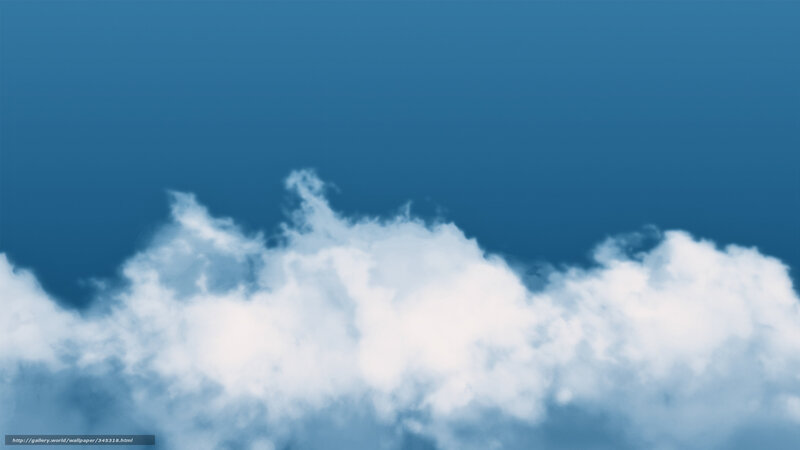 blue sky with white clouds
