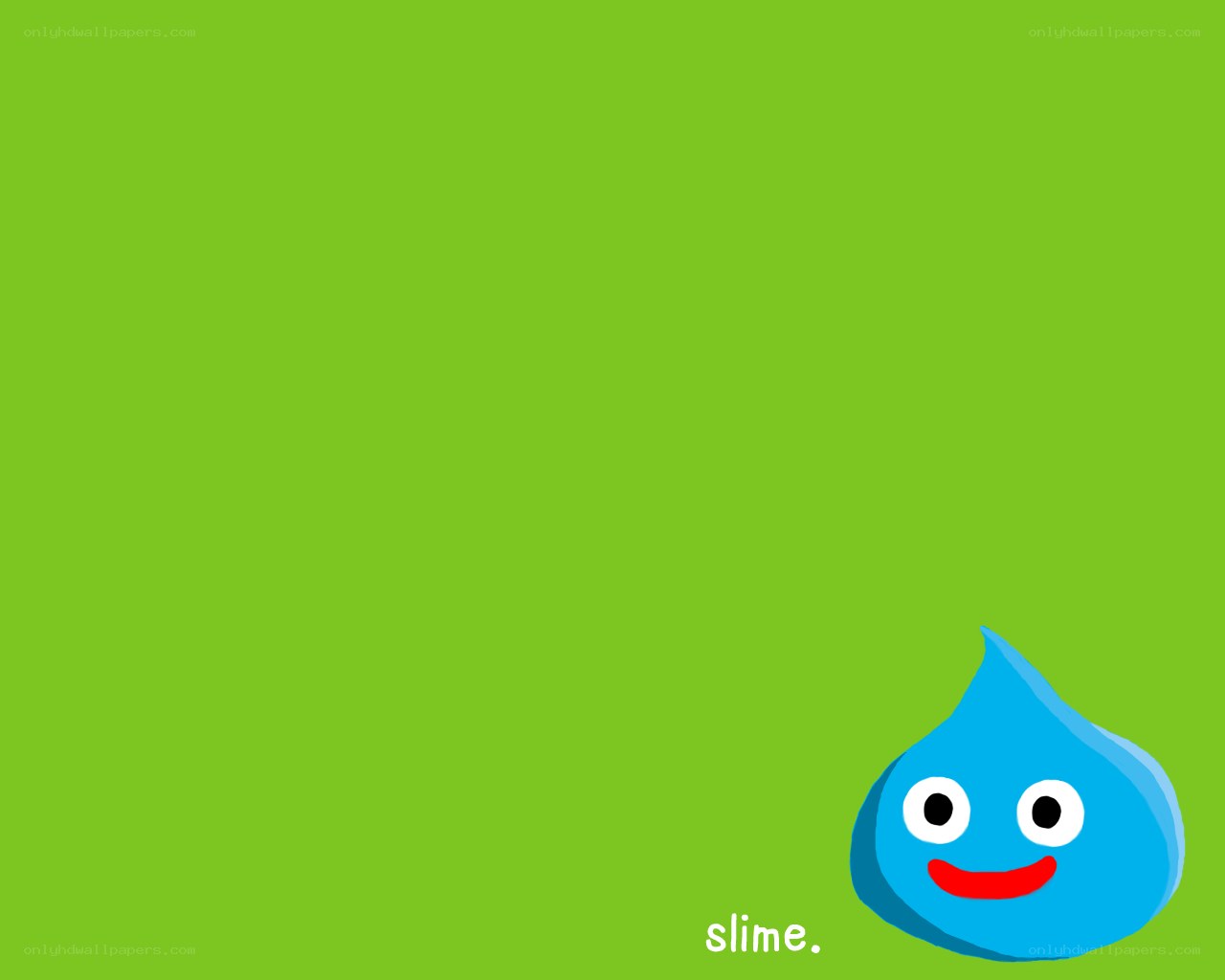 blue slime character