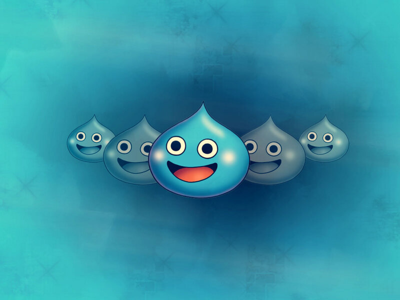 Blue Slime Characters