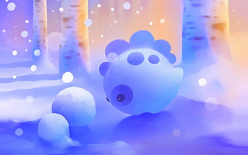 Blue Slime Creature