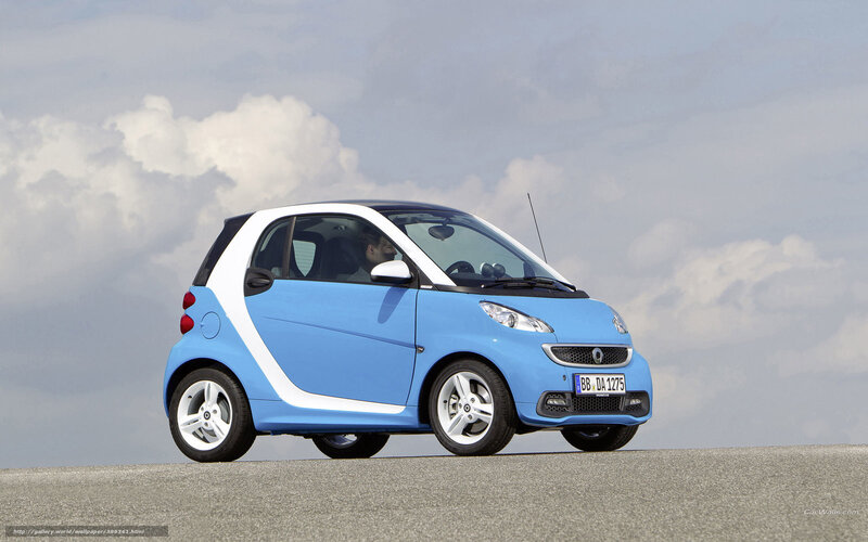 Blue Smart Car — Calm