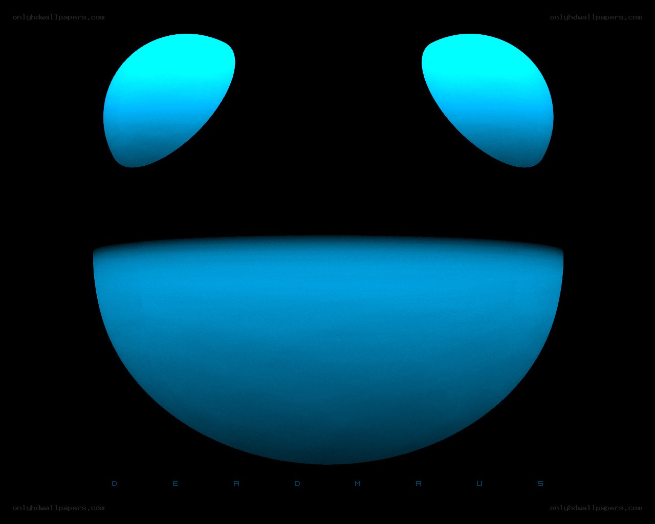 blue smiley face logo
