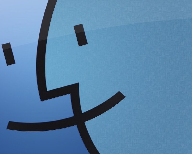 blue smiley face logo