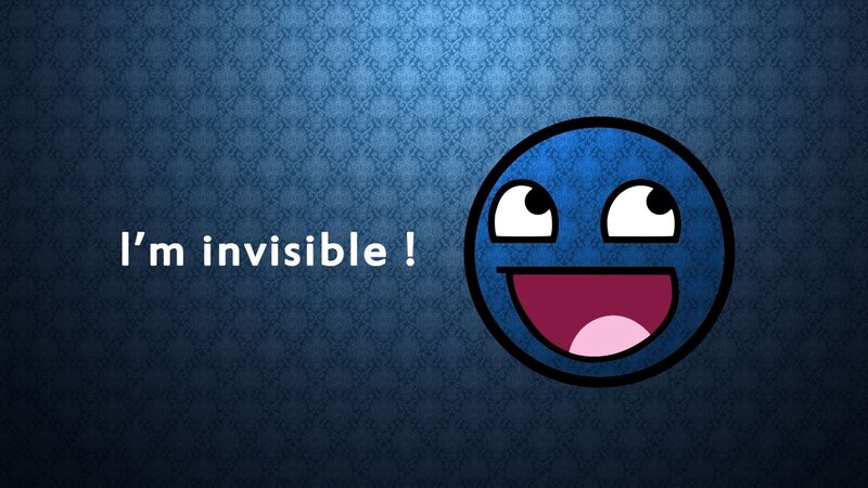 Blue Smiley Face — Playful