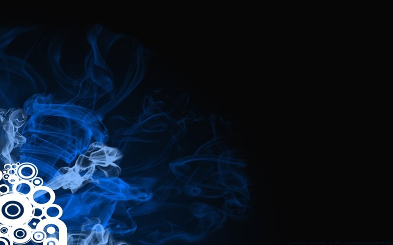 blue smoke abstract background