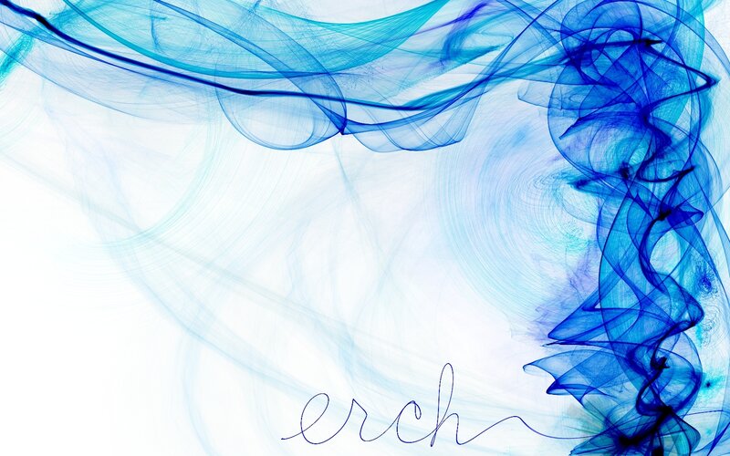 blue smoke abstract design