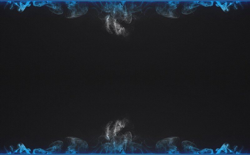 blue smoke on dark background