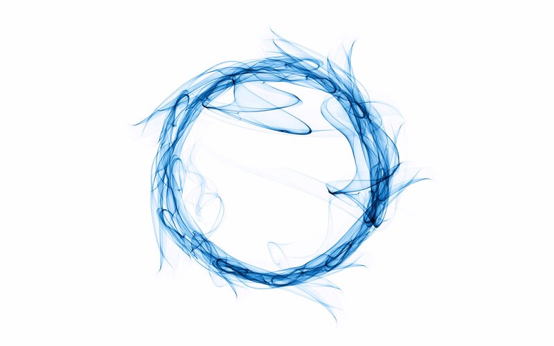 Blue Smoke Ring — Calm